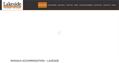 Desktop Screenshot of lakesidewanaka.co.nz